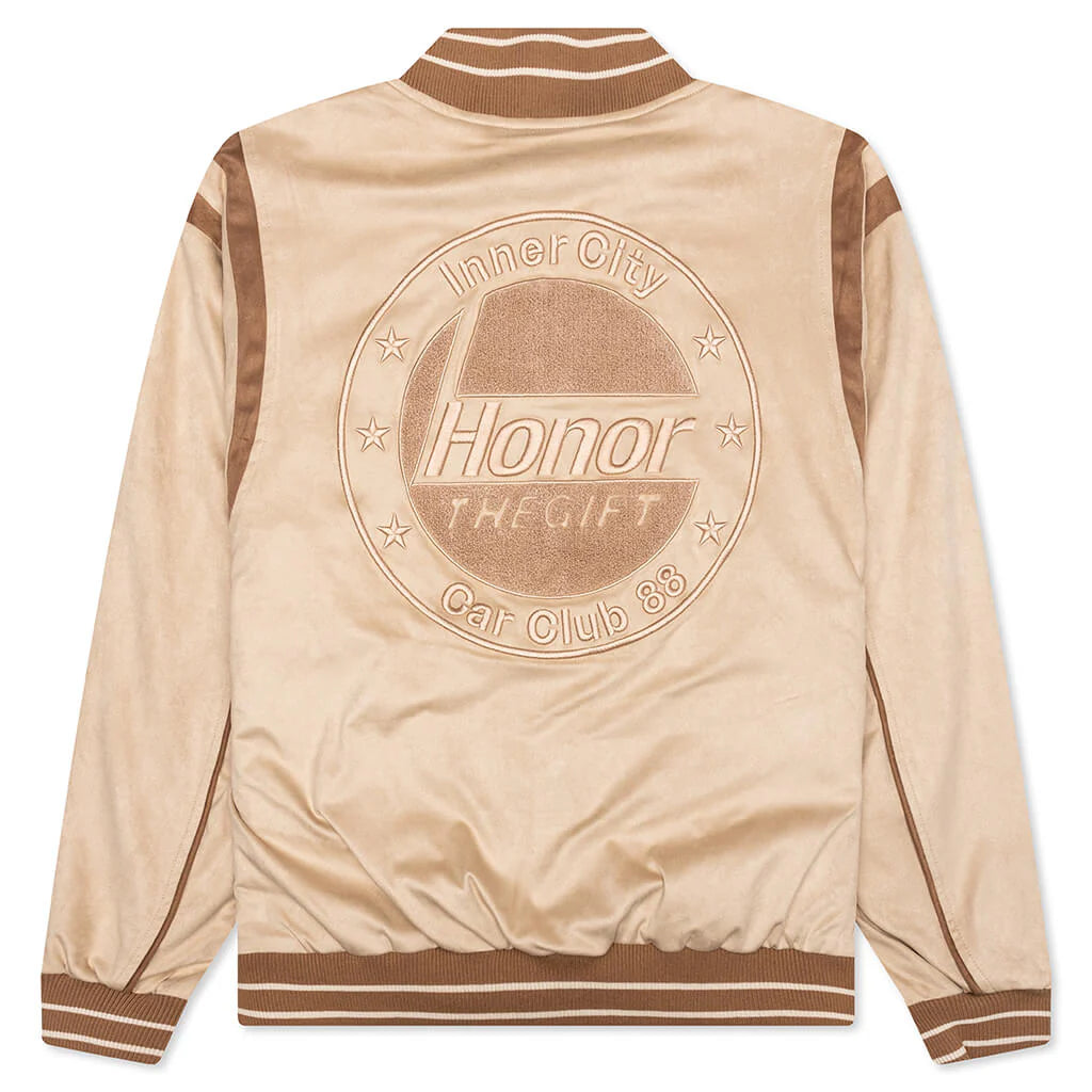 Oil Head Varsity - Tan