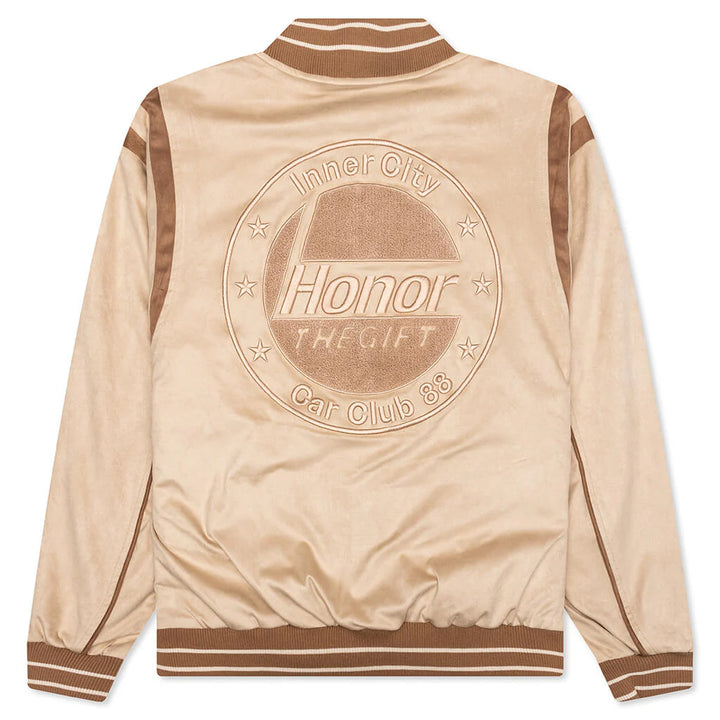 Oil Head Varsity - Tan
