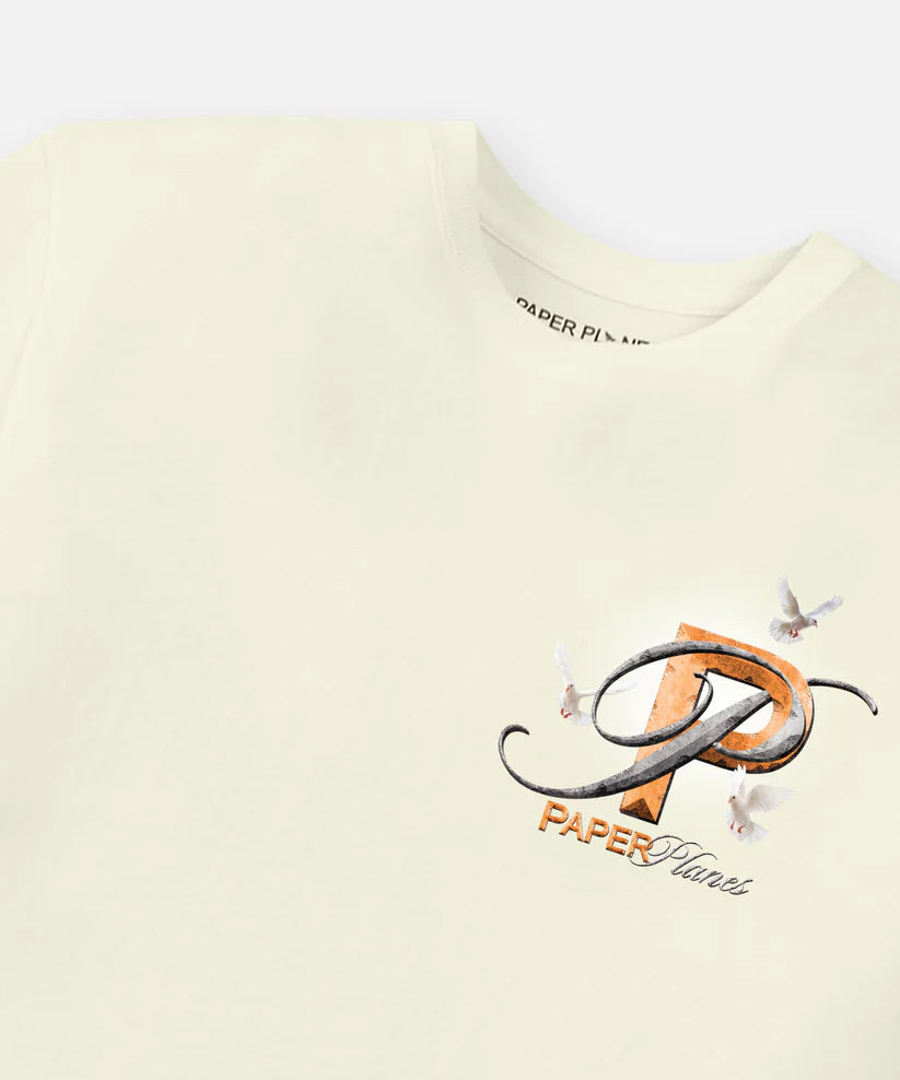 Double P's Tee - Eggshell