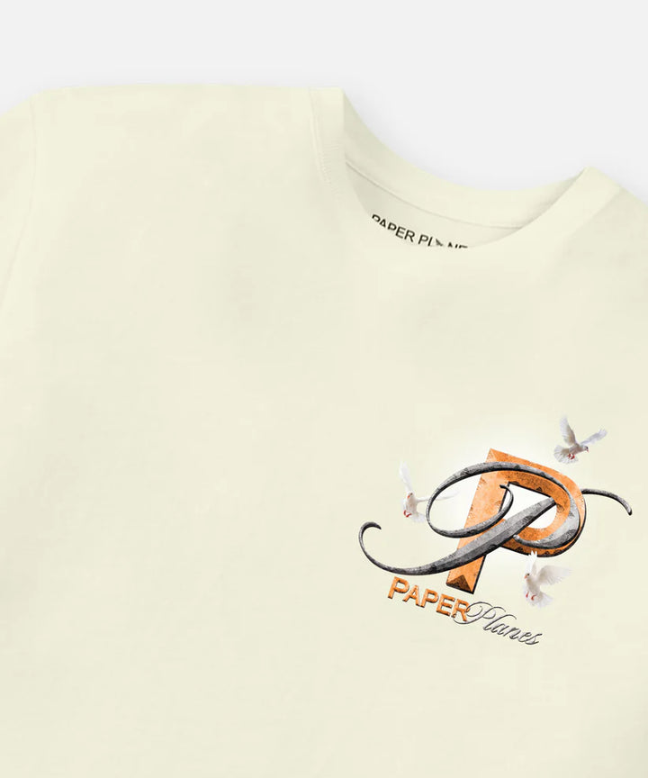 Double P's Tee - Eggshell