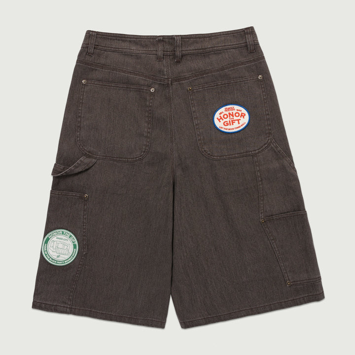 Twill Carpenter Short - Black