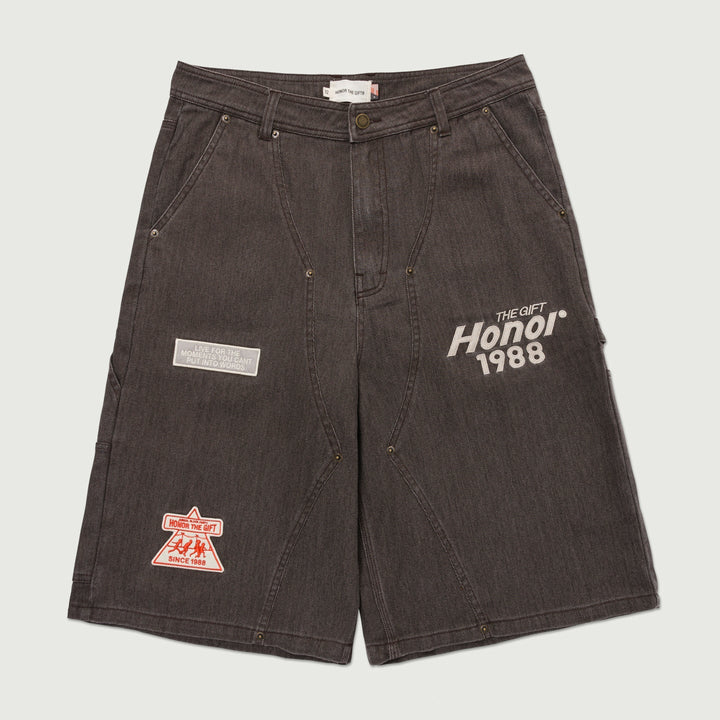 Twill Carpenter Short - Black